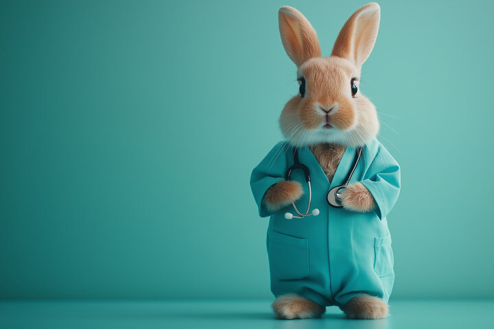 スクラブうさぎ